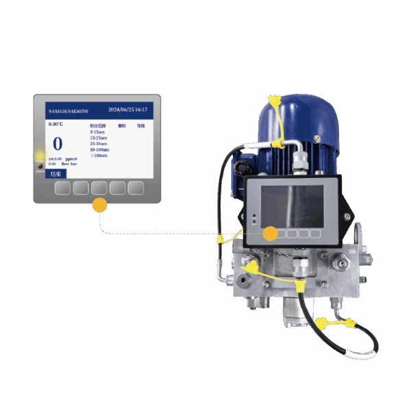 SQJ-01 循环泵 + 污染度检测